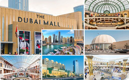 دبی مال:شاهکار معماری و بزرگ‌ترین مقصد خرید و سرگرمی در قلب دبی